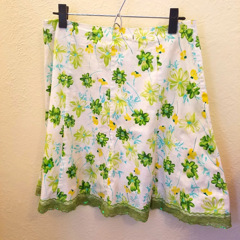Spring flower skirt
